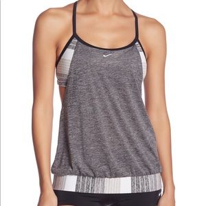 Nike women's tank top with built in bra size M